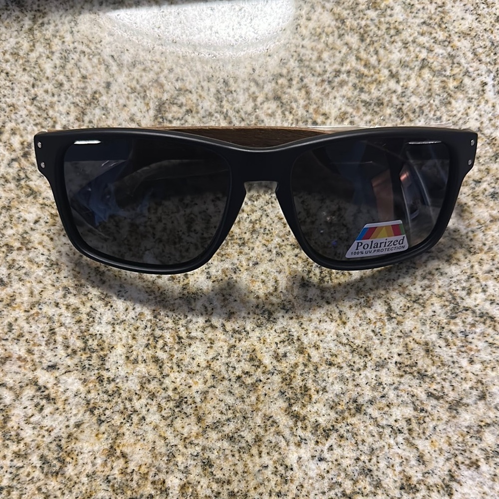 WOODIES walnut Polarized Sunglasses